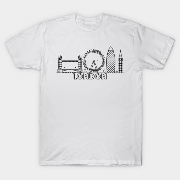 London city T-Shirt by SerenityByAlex